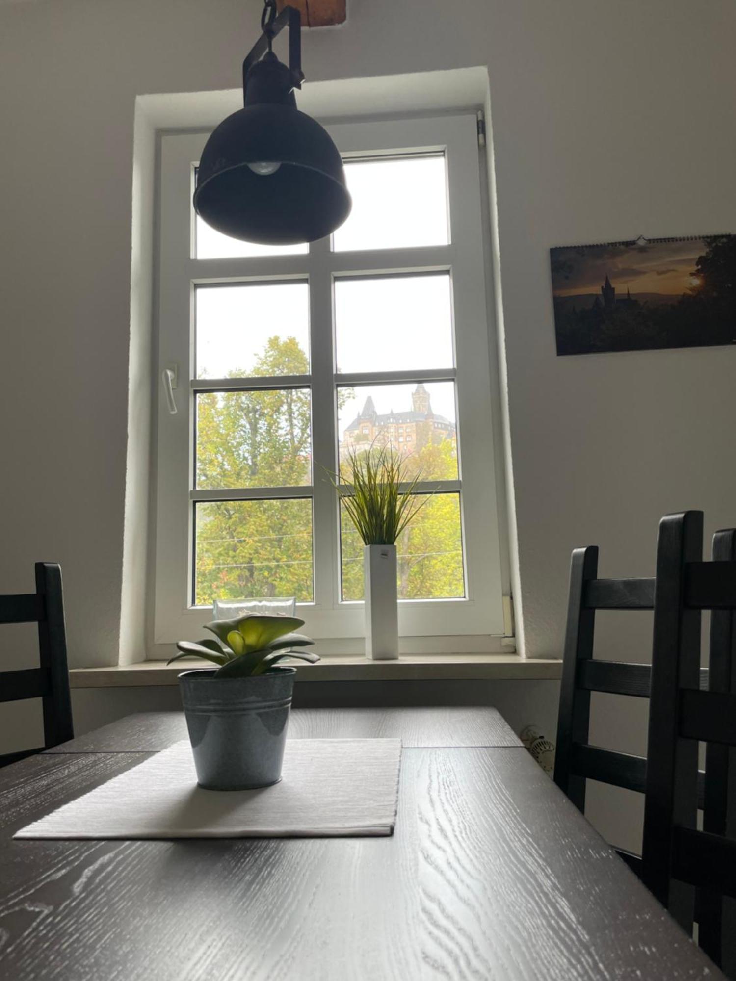 شقة Haus Kreuzberg Mit Schlossblick فيرنغروده المظهر الخارجي الصورة